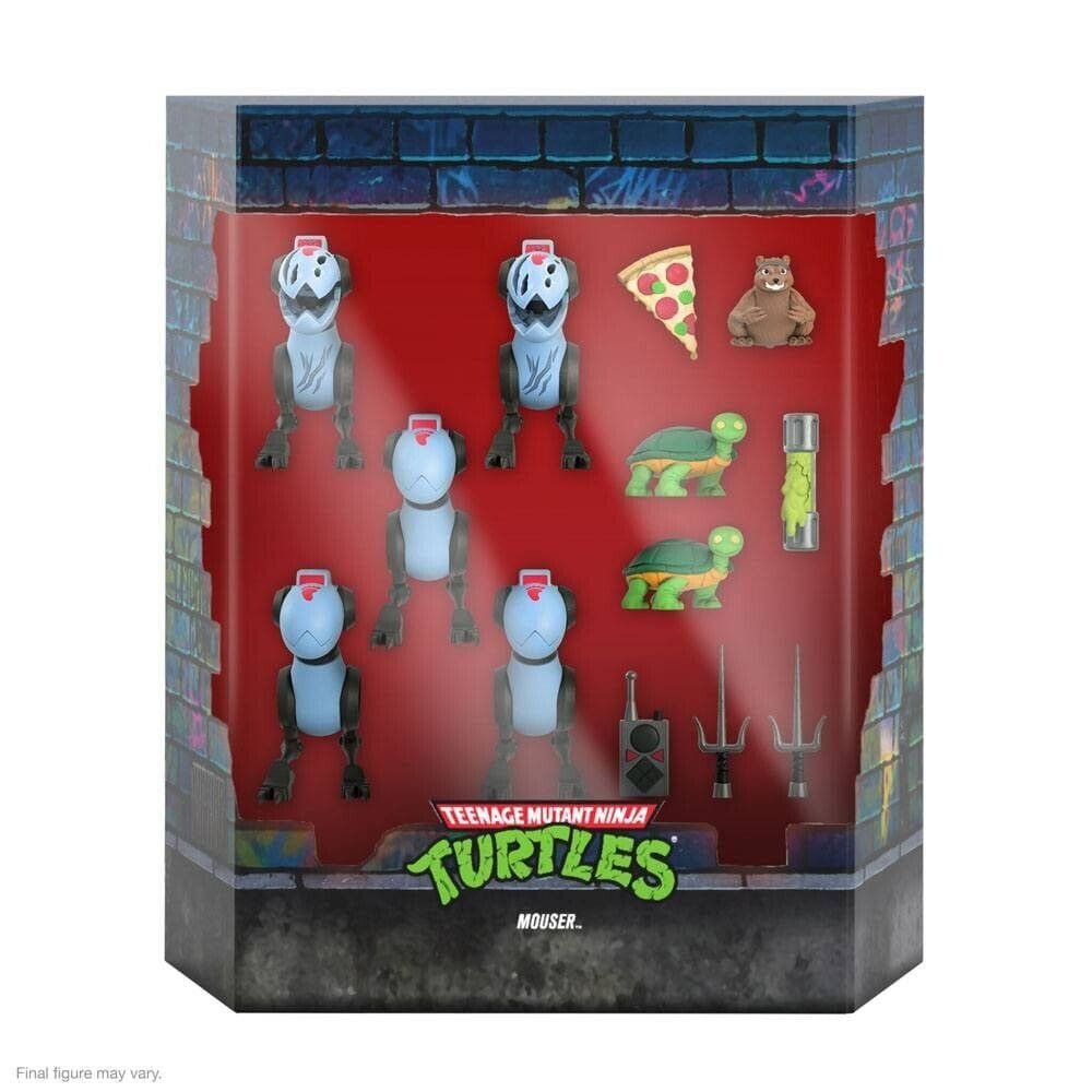 Super7 Teenage Mutant Ninja Turtles Ultimates - Mousers Action Figure 5-Pack - Toys & Games:Action Figures & Accessories:Action Figures