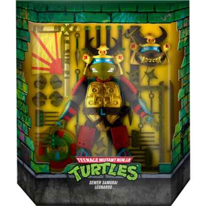 Super7 Teenage Mutant Ninja Turtles Ultimates Sewer Samurai Leonardo COMING SOON - Toys & Games:Action Figures & Accessories:Action Figures
