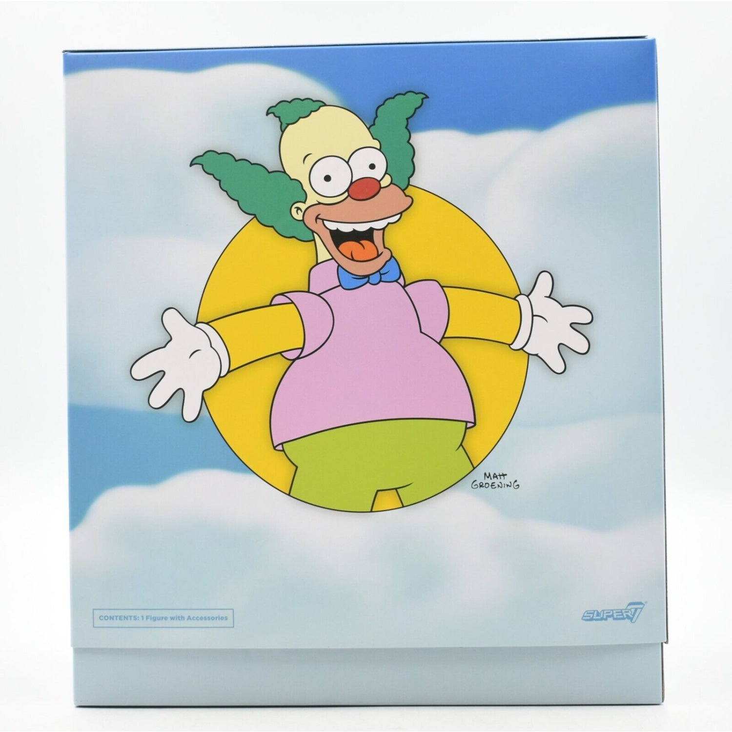 Super7 - The Simpsons Ultimates - Krusty The Clown Action Figure