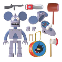 Super7 The Simpsons Ultimates - Robot Itchy Action Figure - Toys & Games:Action Figures & Accessories:Action Figures