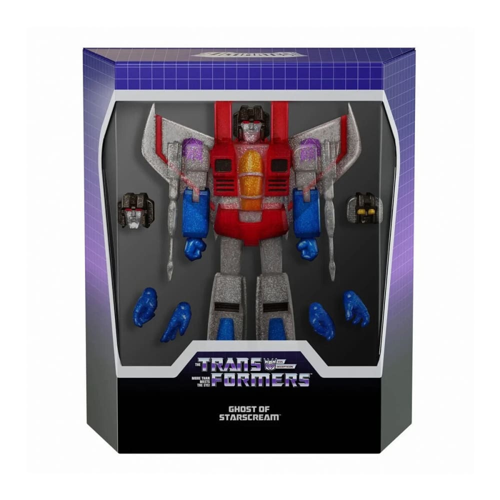 Super7 Transformers Ultimates - Ghost of Starscream Action Figure - Toys & Games:Action Figures & Accessories:Action Figures