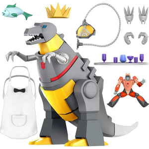Super7 Transformers Ultimates - Grimlock Dino Mode 9’ Action Figure Toys & Games:Action Figures Accessories:Action