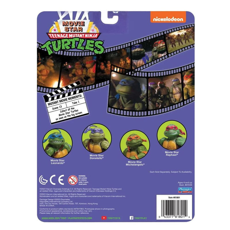 Teenage Mutant Ninja Turtles Classic - Movie Star Mikey Action Figure - Toys & Games:Action Figures & Accessories:Action Figures