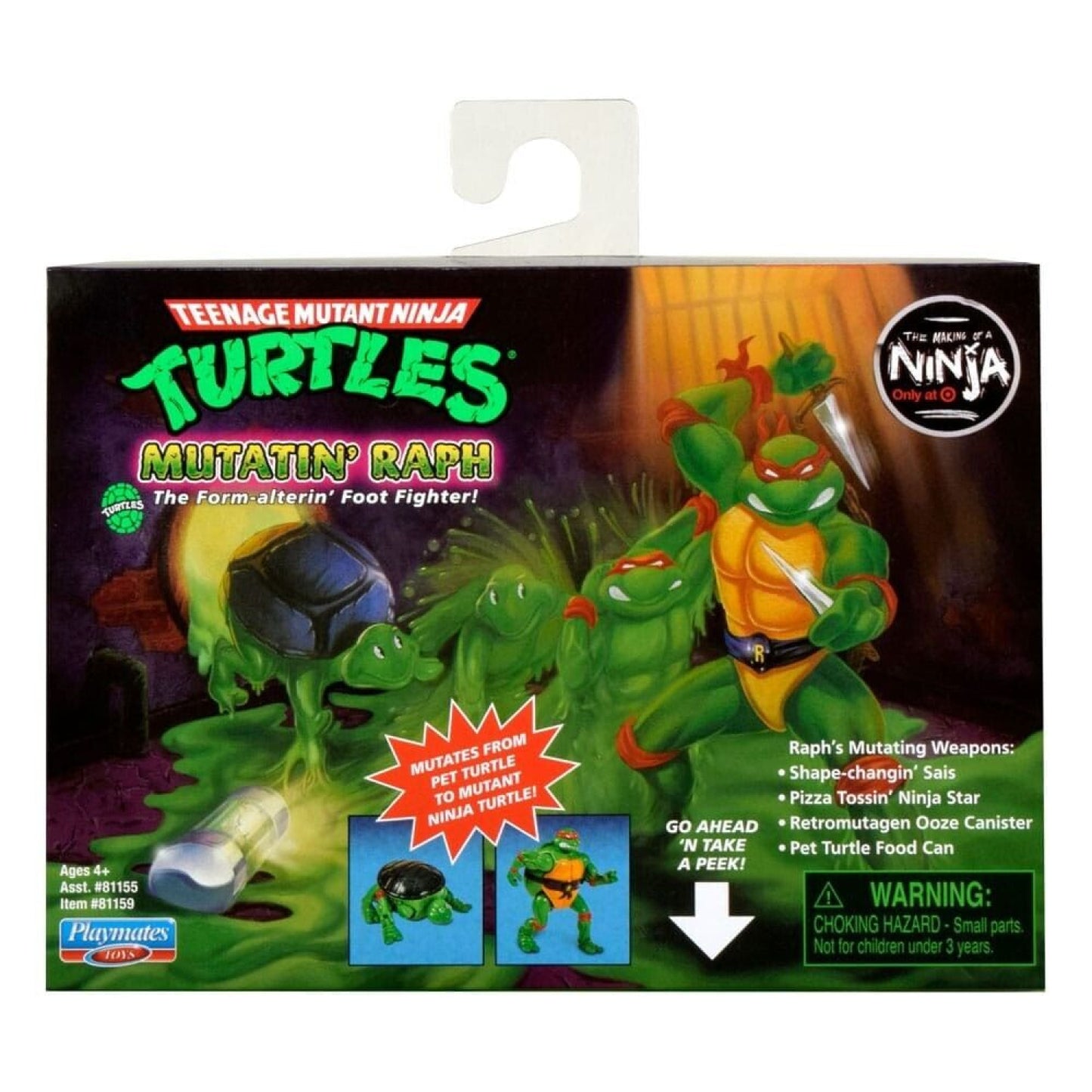 Teenage Mutant Ninja Turtles Classic - Mutatin’ Raph Action Figure - IN STOCK - Toys & Games:Action Figures & Accessories:Action Figures