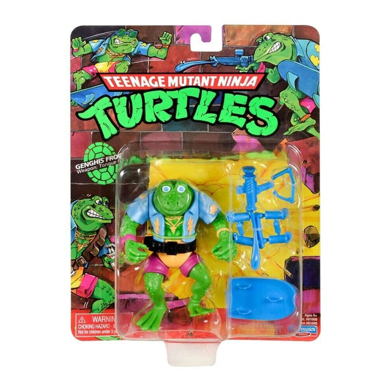 Teenage Mutant Ninja Turtles Classic Retro Wave 2 - Genghis Frog Action Figure Toys & Games:Action Figures Accessories:Action