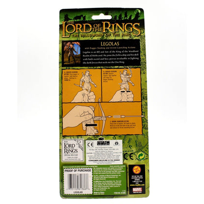 Lord of the Rings Fellowship of the Ring - Legolas with Dagger Action Figure - Toys & Games:Action Figures & Accessories:Action Figures