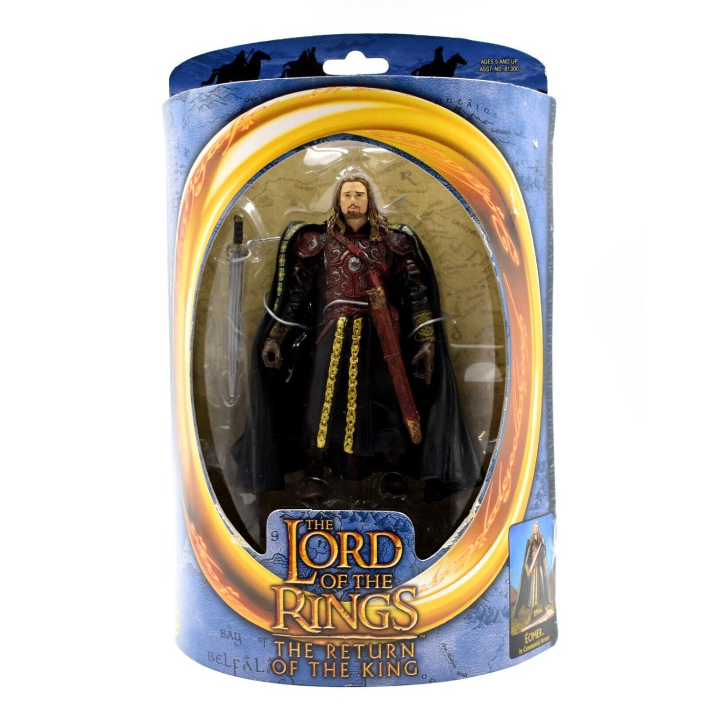 Lord of The Rings The Return of the King Eomer in Ceremonial Armor Action Figure - Toys & Games:Action Figures & Accessories:Action Figures