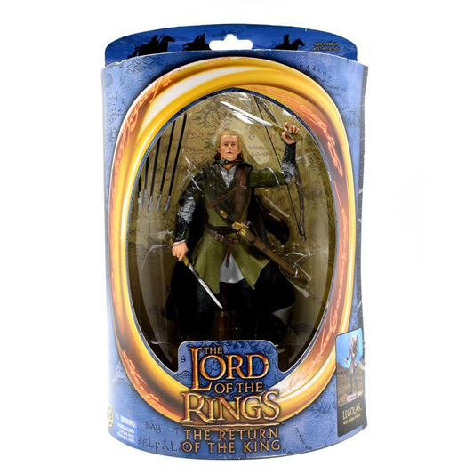 Lord of The Rings The Return of the King - Legolas in Rohan Armor Action Figure - Toys & Games:Action Figures & Accessories:Action Figures