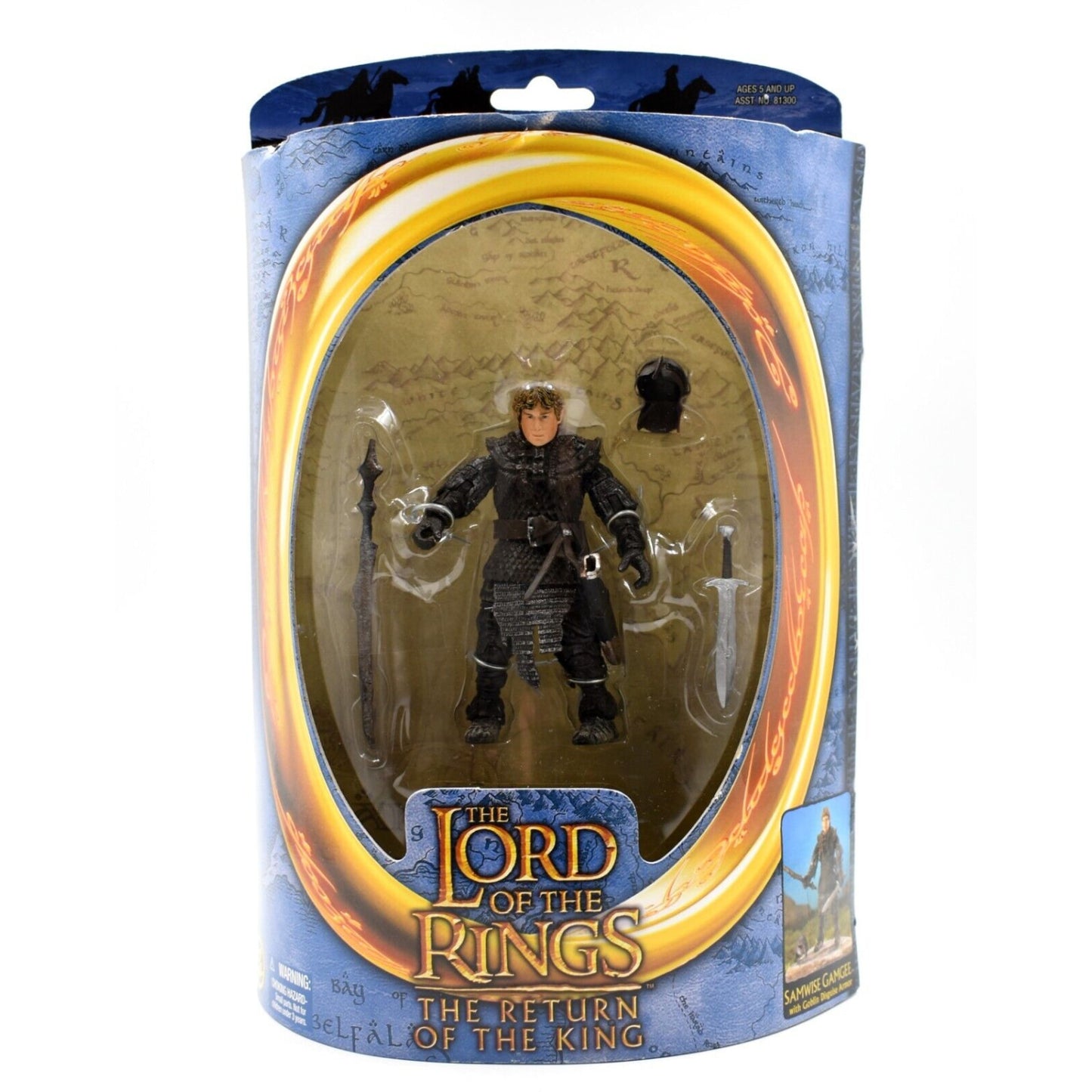 Lord of The Rings The Return of the King Samwise Gamgee in Goblin Disguise Armor - Toys & Games:Action Figures & Accessories:Action Figures
