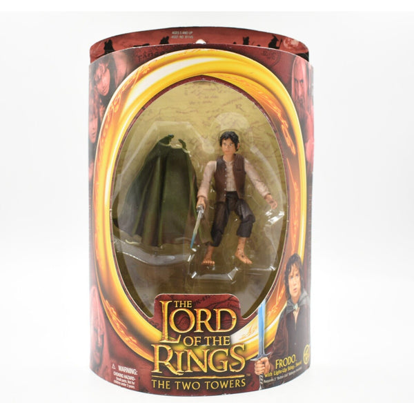 The Lord of the Rings The Two Towers Frodo with Light Up Sting Sword ...