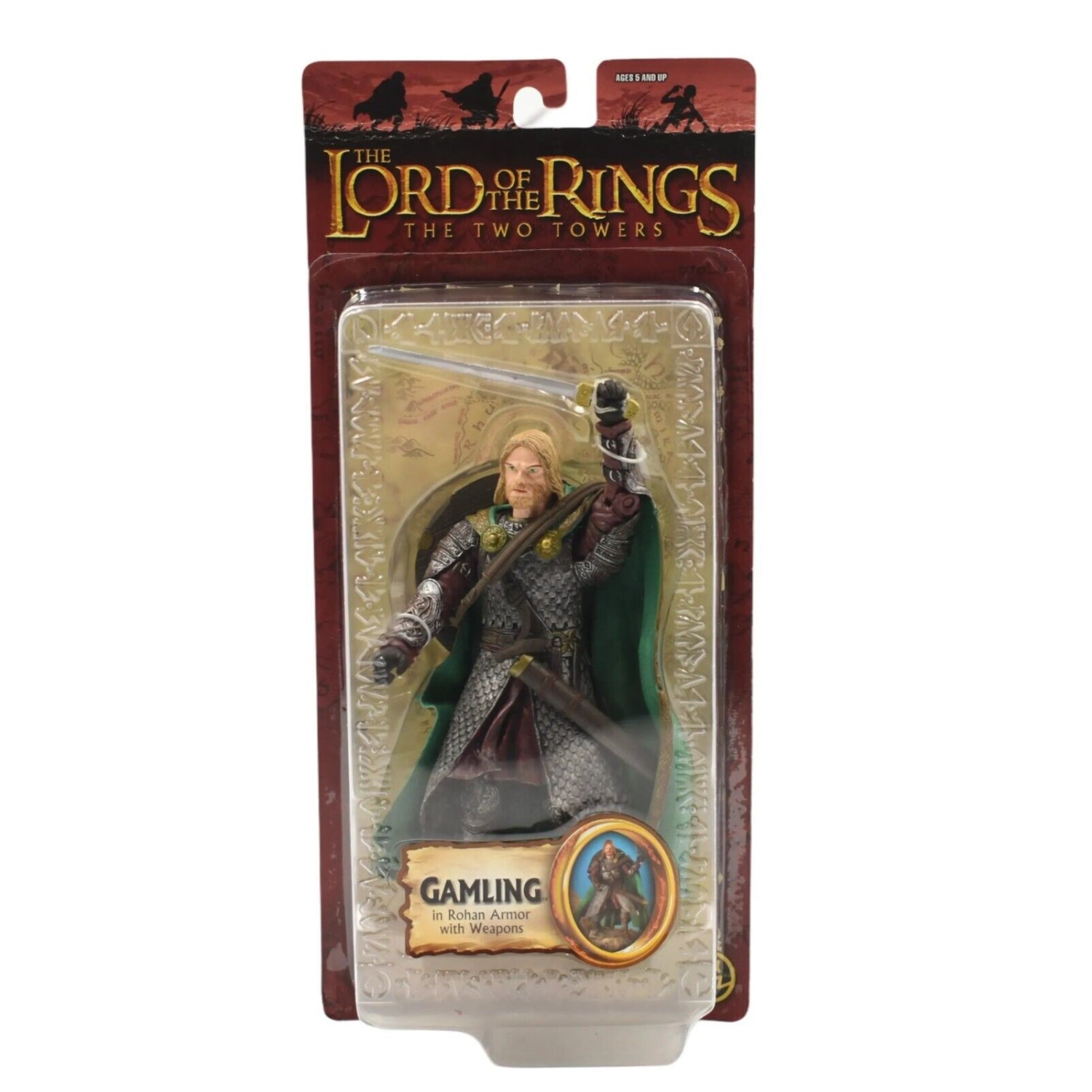 The Lord of the Rings The Two Towers - Gamling in Rohan Armor Action Figure