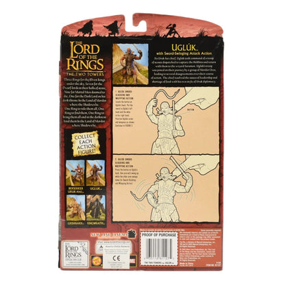 The Lord of the Rings Two Towers - Ugluk Action Figure - Toys & Games:Action Figures & Accessories:Action Figures