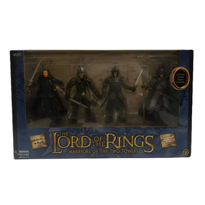 Lord of The Rings - Warriors of The 2 Towers Action Figure 4-Pack - Toys & Games:Action Figures & Accessories:Action Figures