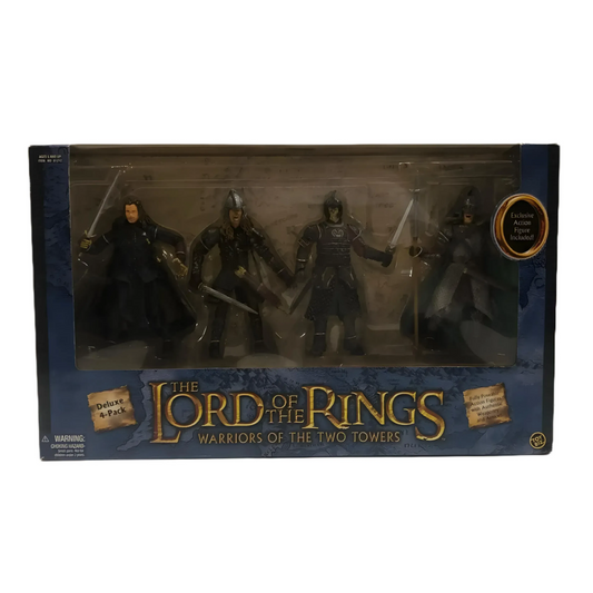Lord of The Rings - Warriors of The 2 Towers Action Figure 4-Pack - Toys & Games:Action Figures & Accessories:Action Figures