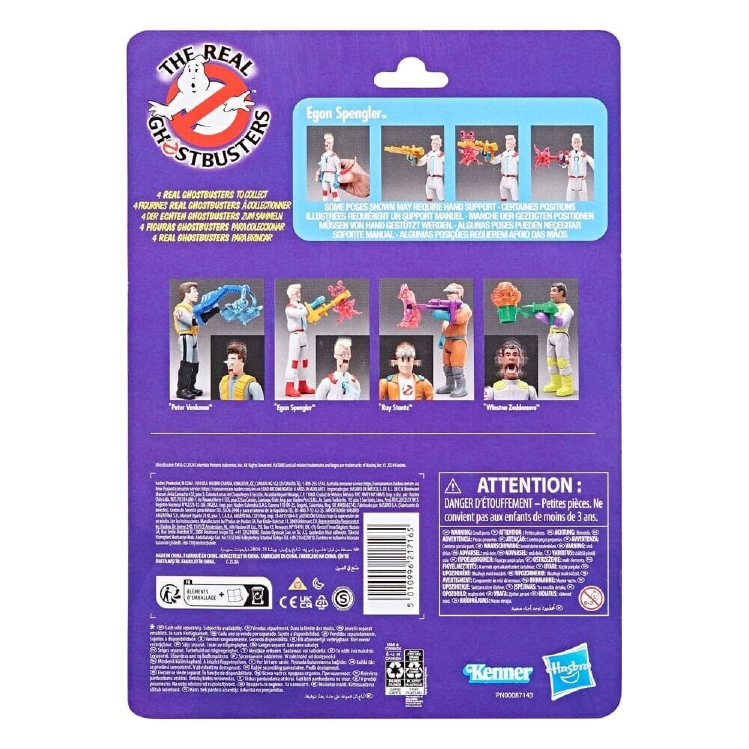 The Real Ghostbusters Kenner Classics Egon Spengler & Soar Throat Action Figure - Toys & Games:Action Figures & Accessories:Action Figures