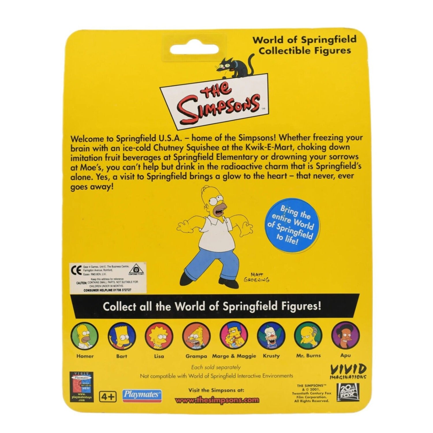 The Simpsons World of Springfield - The Collector Comic Book Guy Action Figure - Toys & Games:Action Figures & Accessories:Action Figures