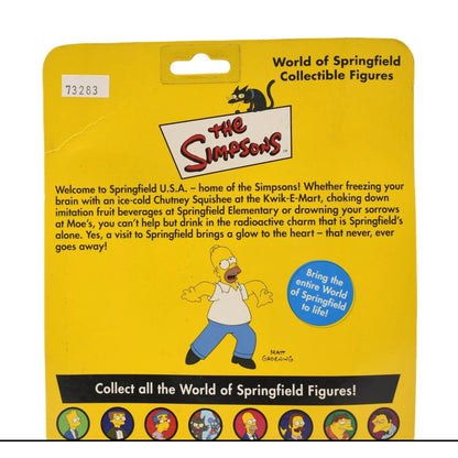 Playmates The Simpsons World of Springfield - Moe Action Figure - Toys & Games:Action Figures & Accessories:Action Figures