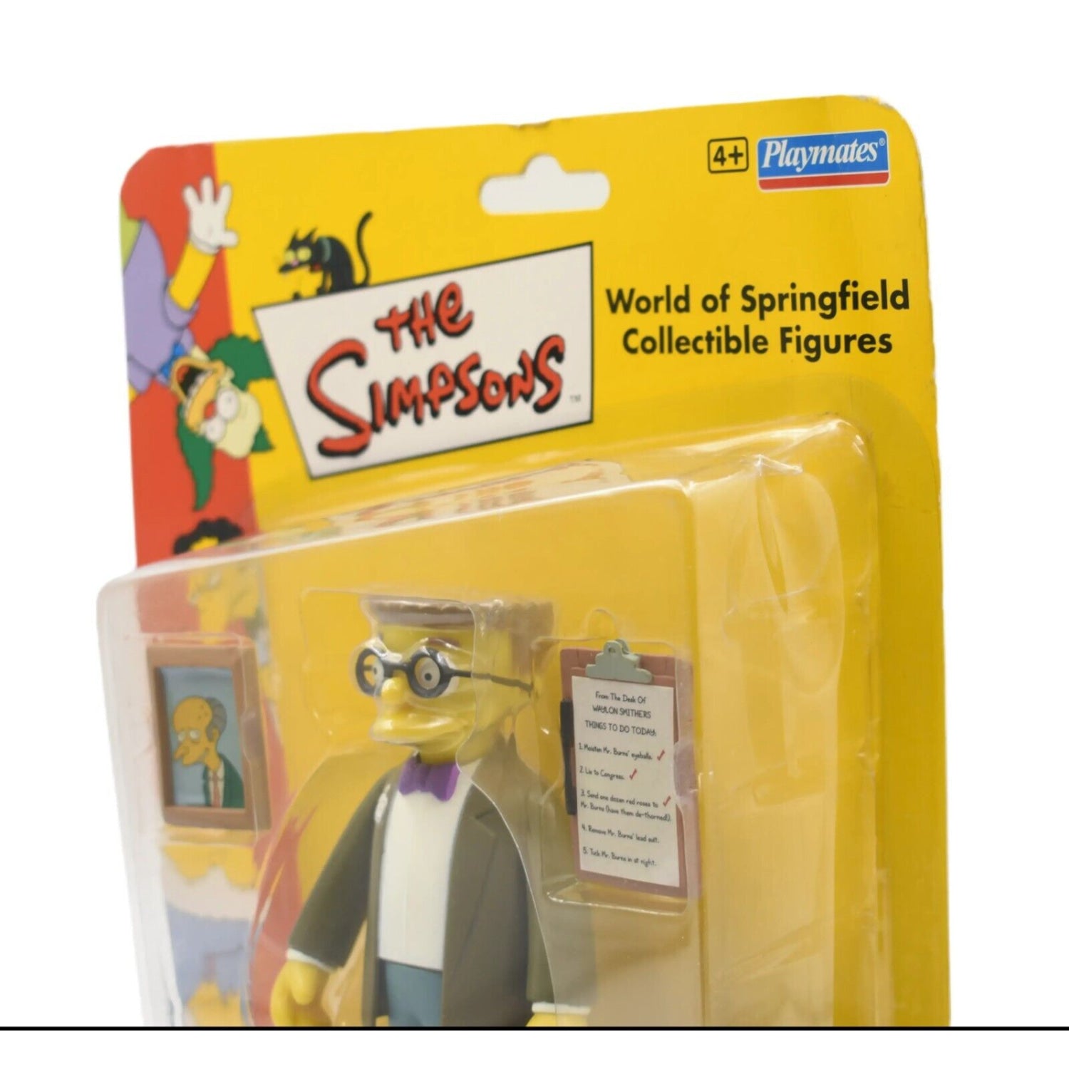 Playmates The Simpsons World of Springfield - Smithers Action Figure - Toys & Games:Action Figures & Accessories:Action Figures