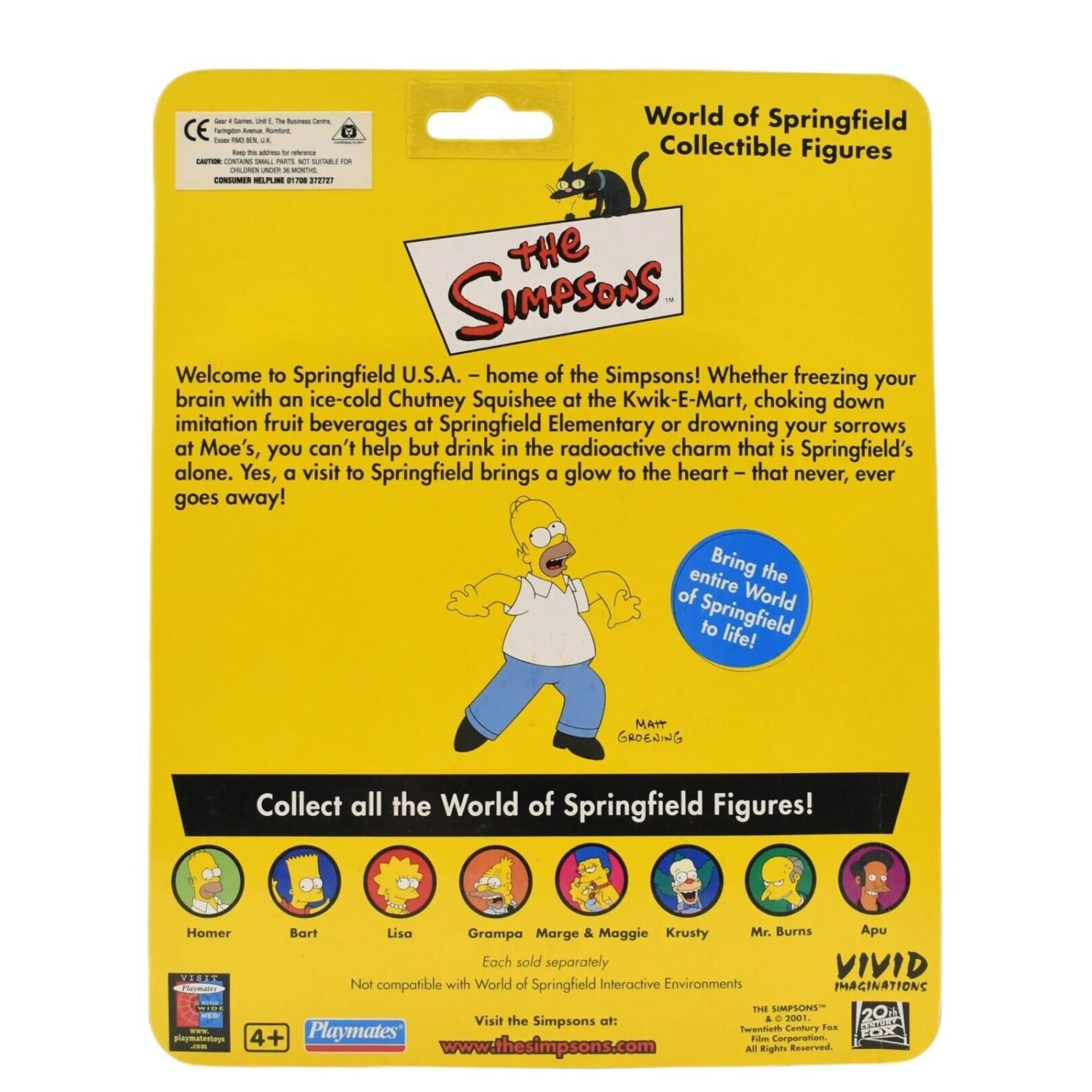 Playmates The Simpsons World of Springfield - Stephen Hawking Action Figure - Toys & Games:Action Figures & Accessories:Action Figures