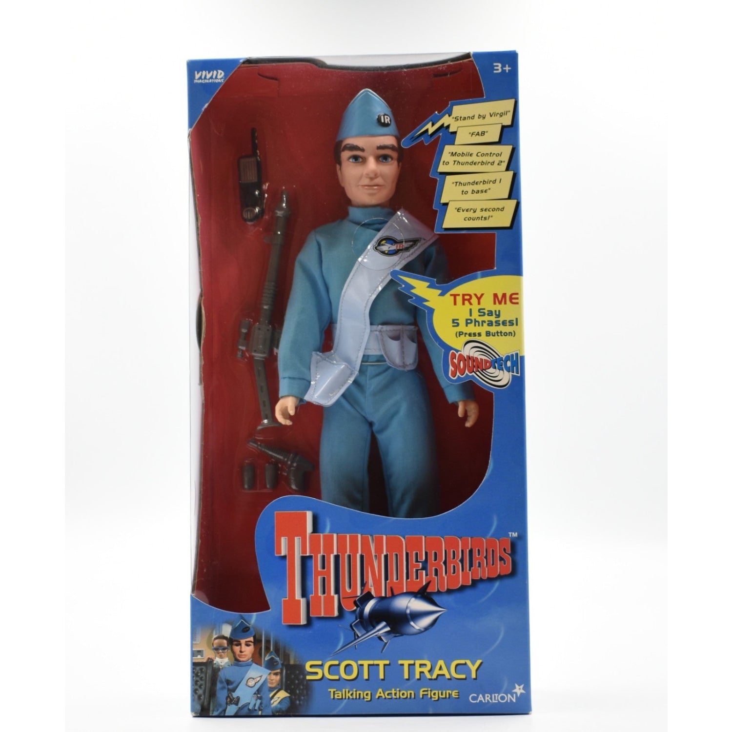 Thunderbirds Scott Tracy 12 Scale Talking Action Figure Thunderbirds Scott Tracy 12 Scale Talking Action Figure