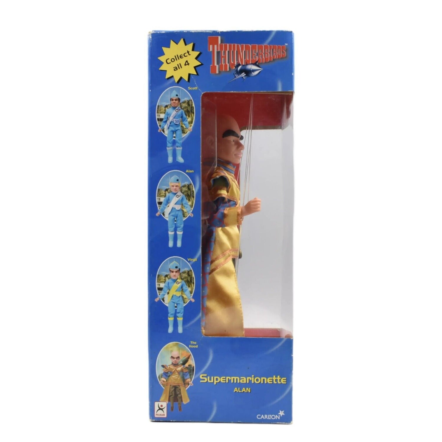 Carlton 1999 Thunderbirds Supermarionette - The Hood 12’’ Puppet Figure - Toys & Games:Action Figures & Accessories:Action Figures
