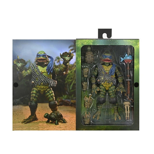 TMNT x Universal Monsters - Ultimate Leonardo as Creature from the Black Lagoon - Toys & Games:Action Figures & Accessories:Action Figures