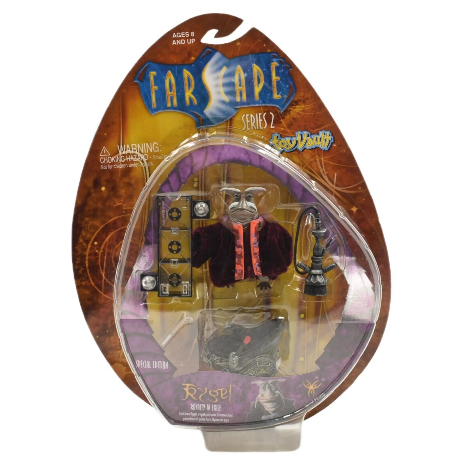 Toy Vault - FarScape Series 2 - Rygel Special Edition Action Figure - Toys & Games:Action Figures & Accessories:Action Figures