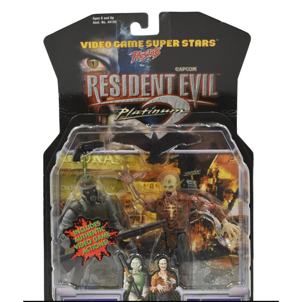 ToyBiz - Capcom Resident Evil 2 - Hunk & Zombie Action Figure 2-Pack