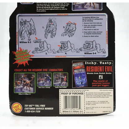 ToyBiz - Capcom Resident Evil - William G-3 / G-4 Action Figure - Toys & Games:Action Figures & Accessories:Action Figures