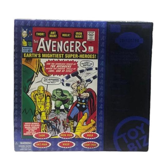 ToyBiz Marvel Collector Editions The Original Classic Avengers Action Figure Set - Toys & Games:Action Figures & Accessories:Action Figures