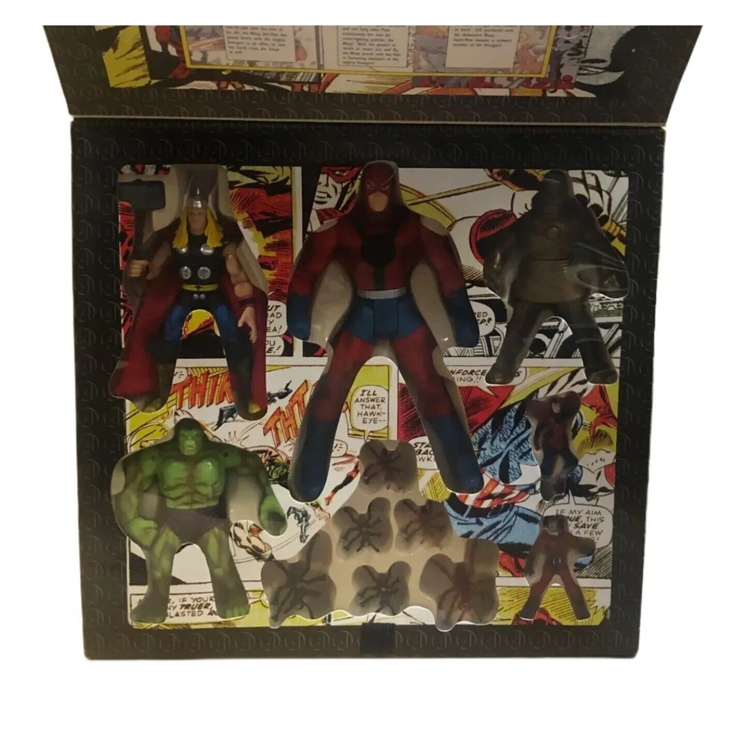 ToyBiz Marvel Collector Editions The Original Classic Avengers Action Figure Set - Toys & Games:Action Figures & Accessories:Action Figures