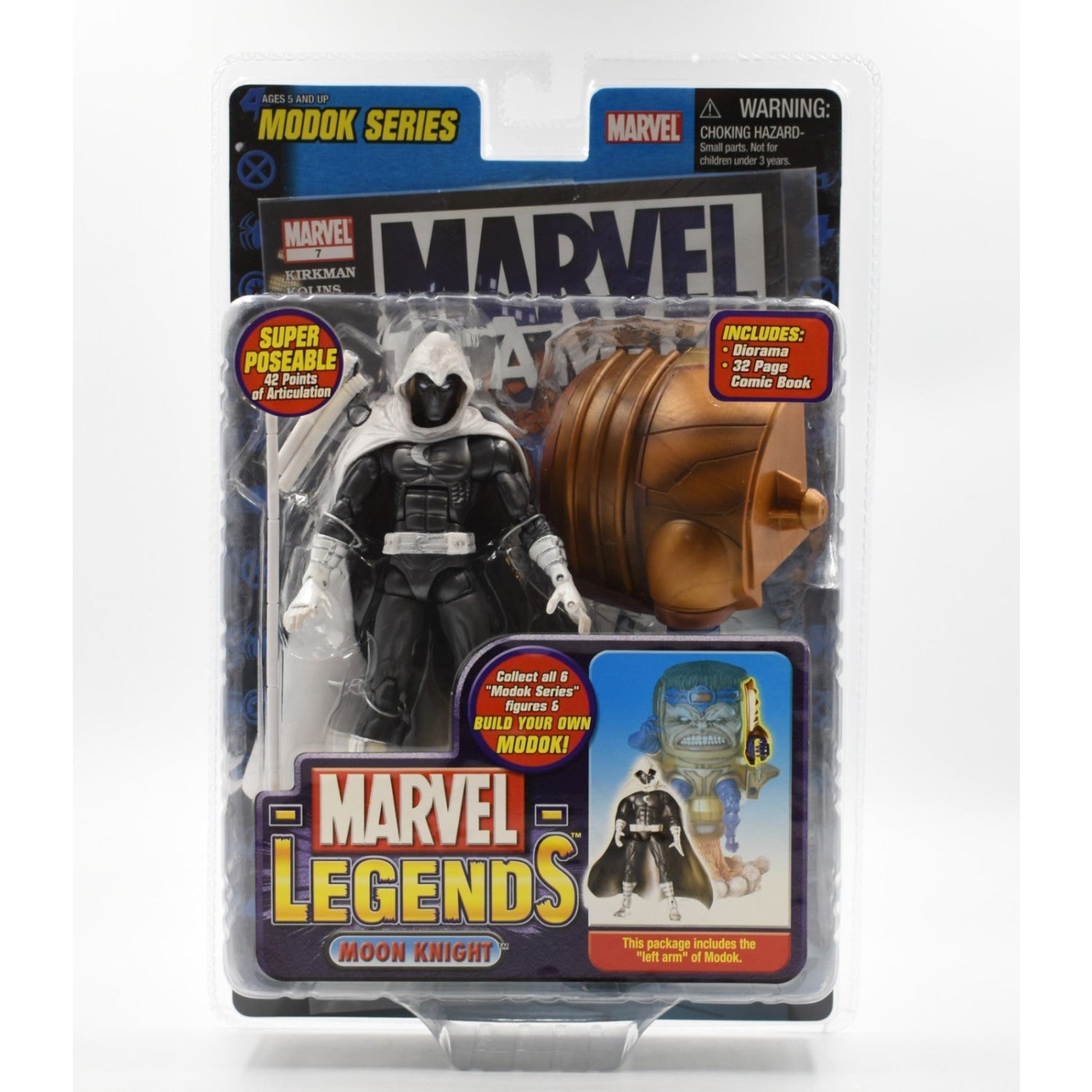 Modok Toy ToyBiz - Marvel Legends Modok BAF Series - Moon Knight (Variant) Action ...