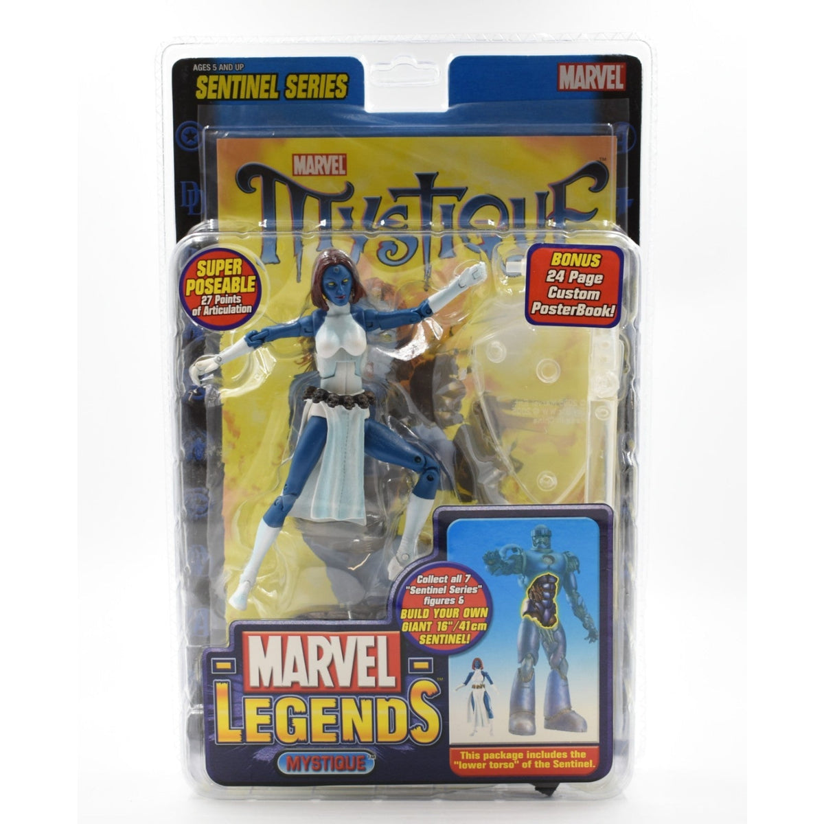 ToyBiz - Marvel Legends Sentinel BAF Series - X-Men's Mystique Action ...