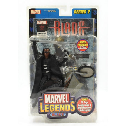 ToyBiz - Marvel Legends Series V - Blade Action Figure - Toys & Games:Action Figures & Accessories:Action Figures
