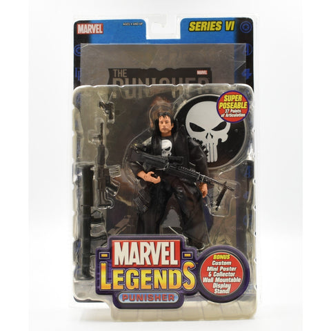 Marvel Legends – Punisher Movie Series 6 – Toy Biz – Foil Argent – Très Rare