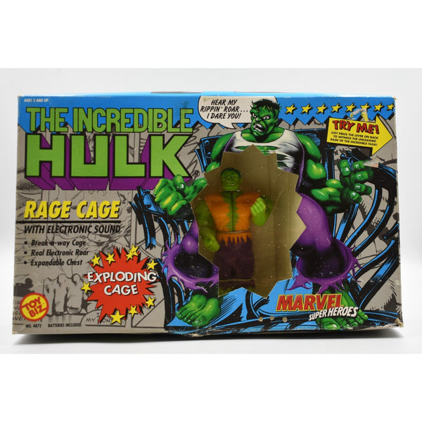 ToyBiz - Marvel Super Heroes - The Incredible Hulk & Rage Cage