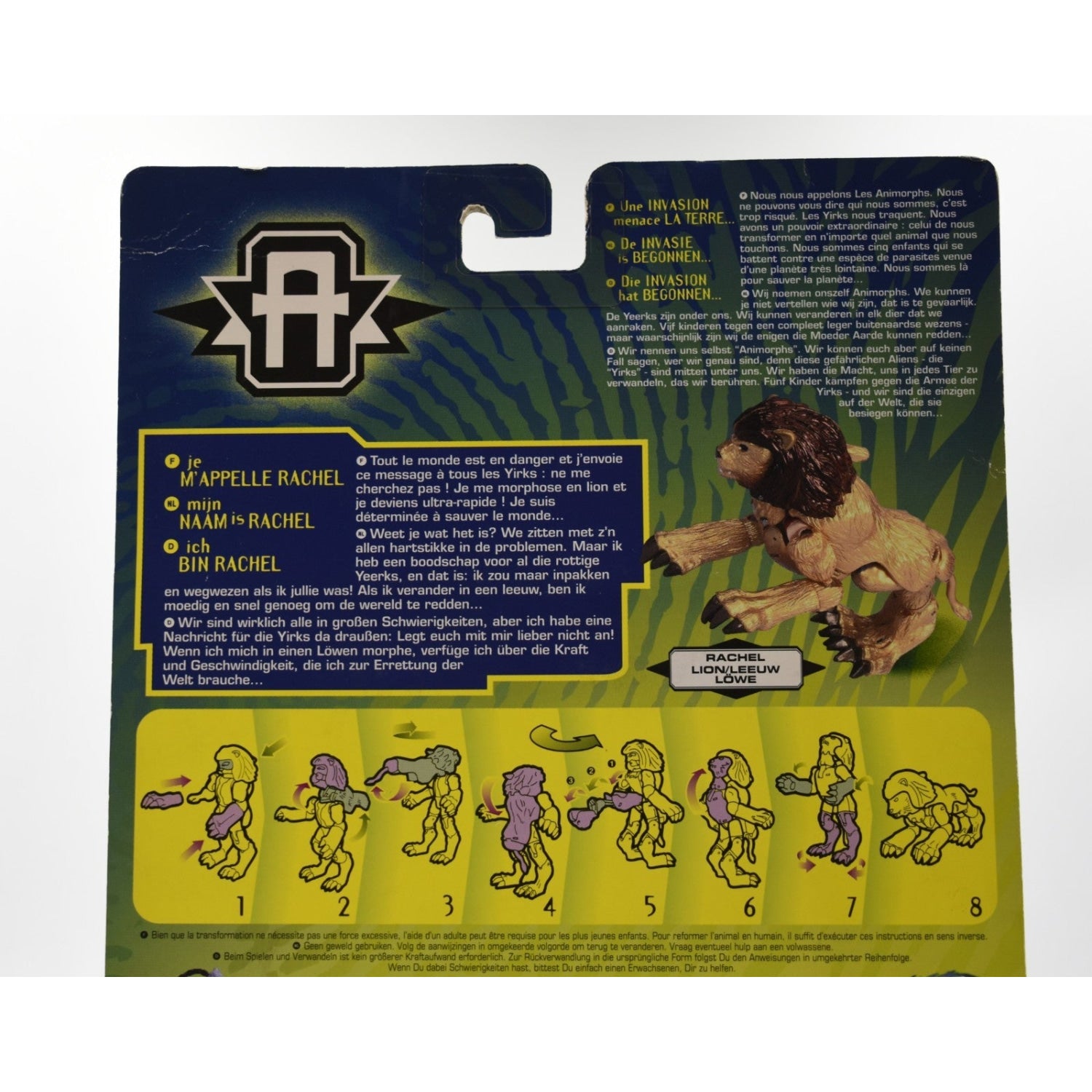 Transformers Animorphs Series - Rachel Lion Deluxe Action Figure