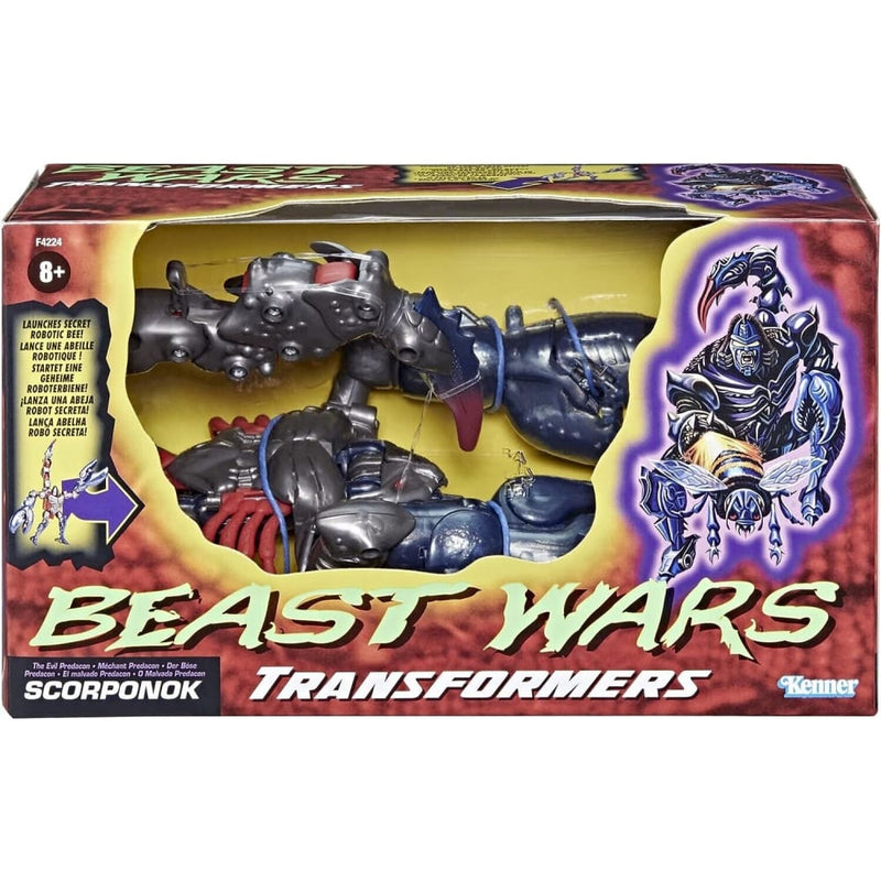 Transformers Beast Wars Retro Series - Scorponok Action Figure - Toys & Games:Action Figures & Accessories:Action Figures