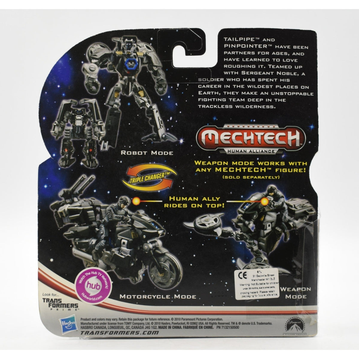 Pinpointer Transformers Transformers Dark of The Moon - Sergeant Noble & Tailpipe & Pinpointer ...