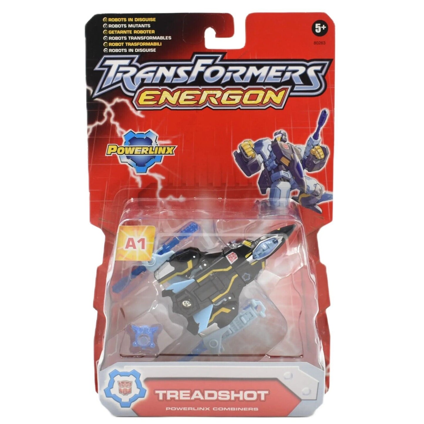 Transformers Energon Robots in Disguise Powerlinx - Treadshot Action Figure - Toys & Games:Action Figures & Accessories:Action Figures