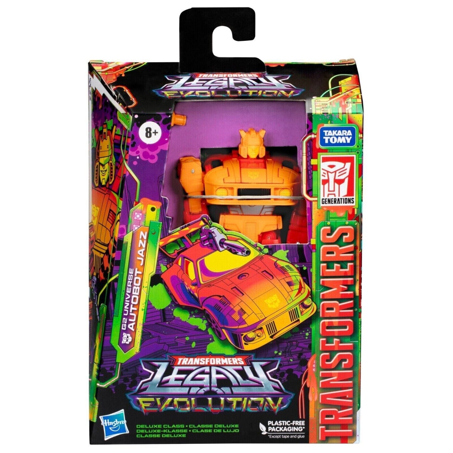 Transformers Generations Legacy Evolution G2 Universe Autobot Jazz Action Figure - Toys & Games:Action Figures & Accessories:Action Figures