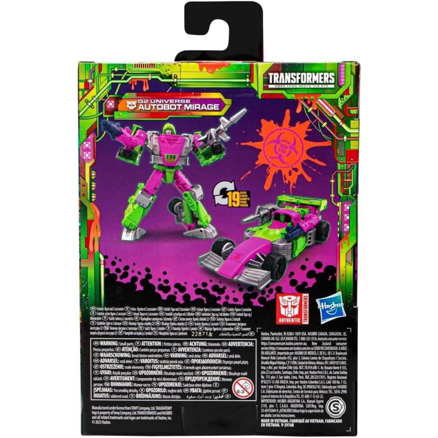 Transformers Generations Legacy Evolution - G2 Universe Autobot Mirage Figure - Toys & Games:Action Figures & Accessories:Action Figures