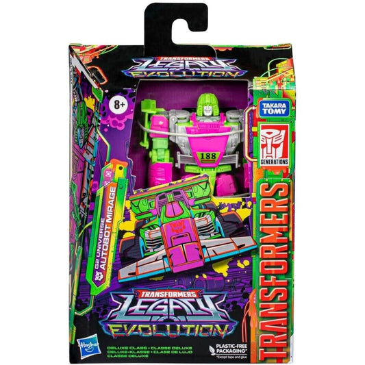 Transformers Generations Legacy Evolution - G2 Universe Autobot Mirage Figure - Toys & Games:Action Figures & Accessories:Action Figures