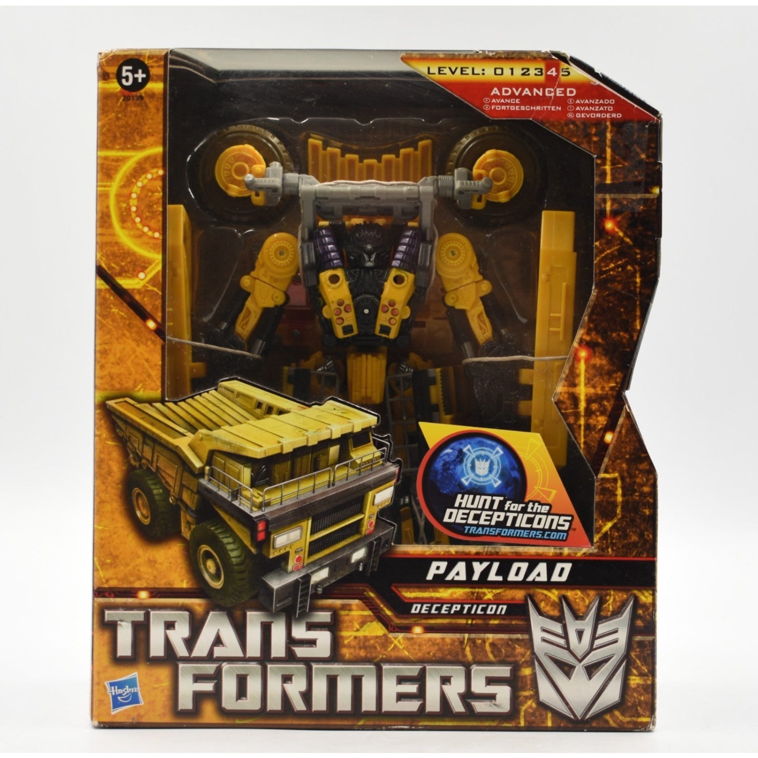 Transformers Hunt for The Decepticons - Payload Advanced Level Action ...