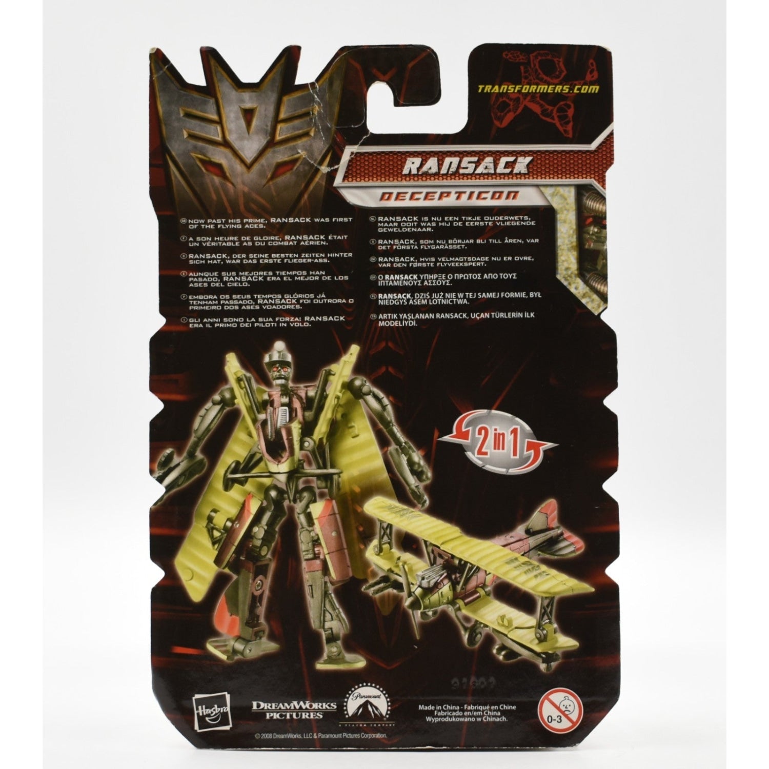 Transformers Revenge of The Fallen - Decepticon Ransack Action Figure