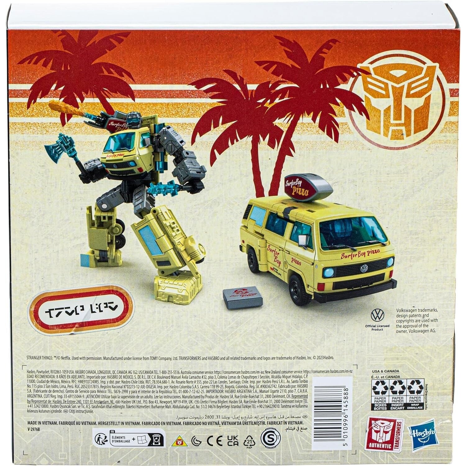 Transformers x Stranger Things Collaborative 2023 - Code Red Action Figure - Toys & Games:Action Figures & Accessories:Action Figures