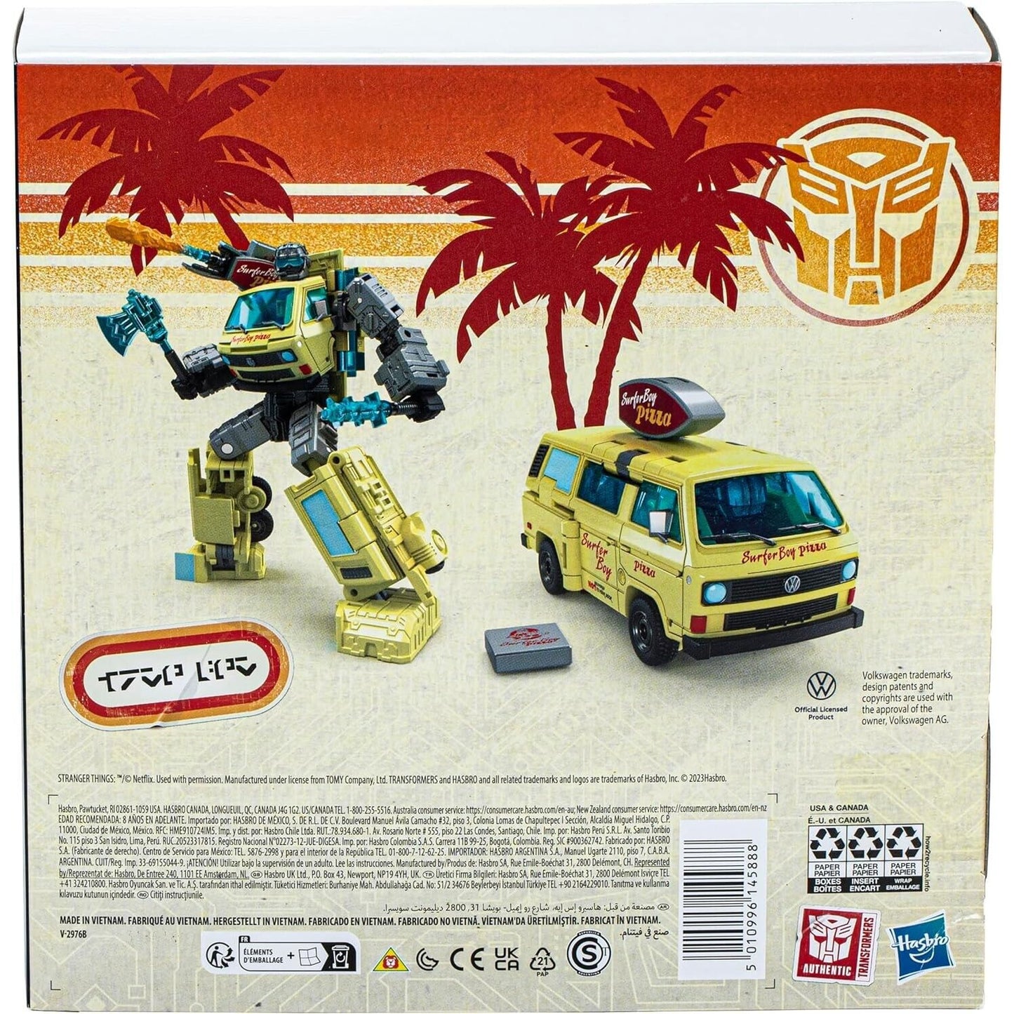 Transformers x Stranger Things Collaborative 2023 - Code Red Action Figure - Toys & Games:Action Figures & Accessories:Action Figures