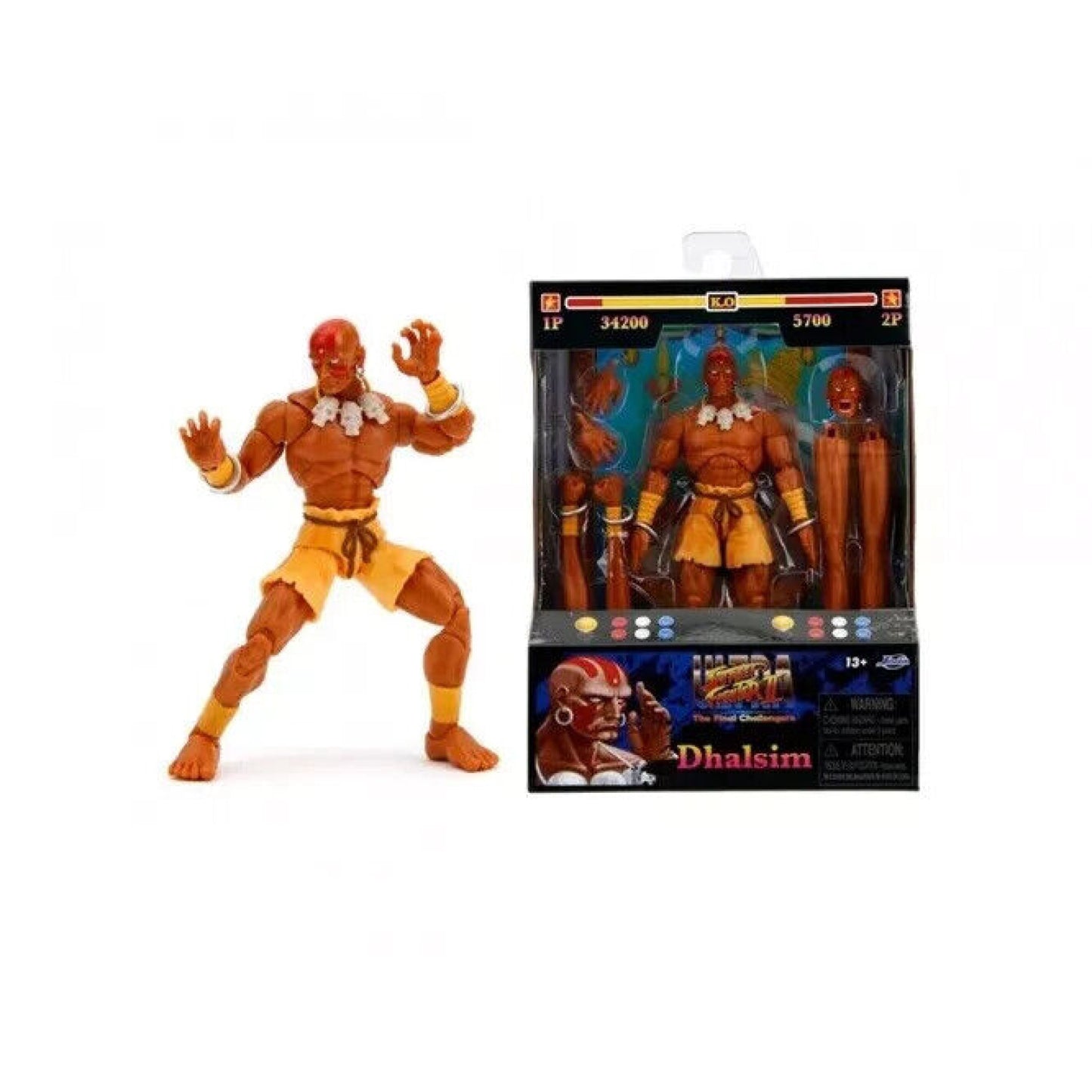 Jada Toys - Ultra Street Fighter II - Dhalsim Action Figure - COMING SOON - Toys & Games:Action Figures & Accessories:Action Figures