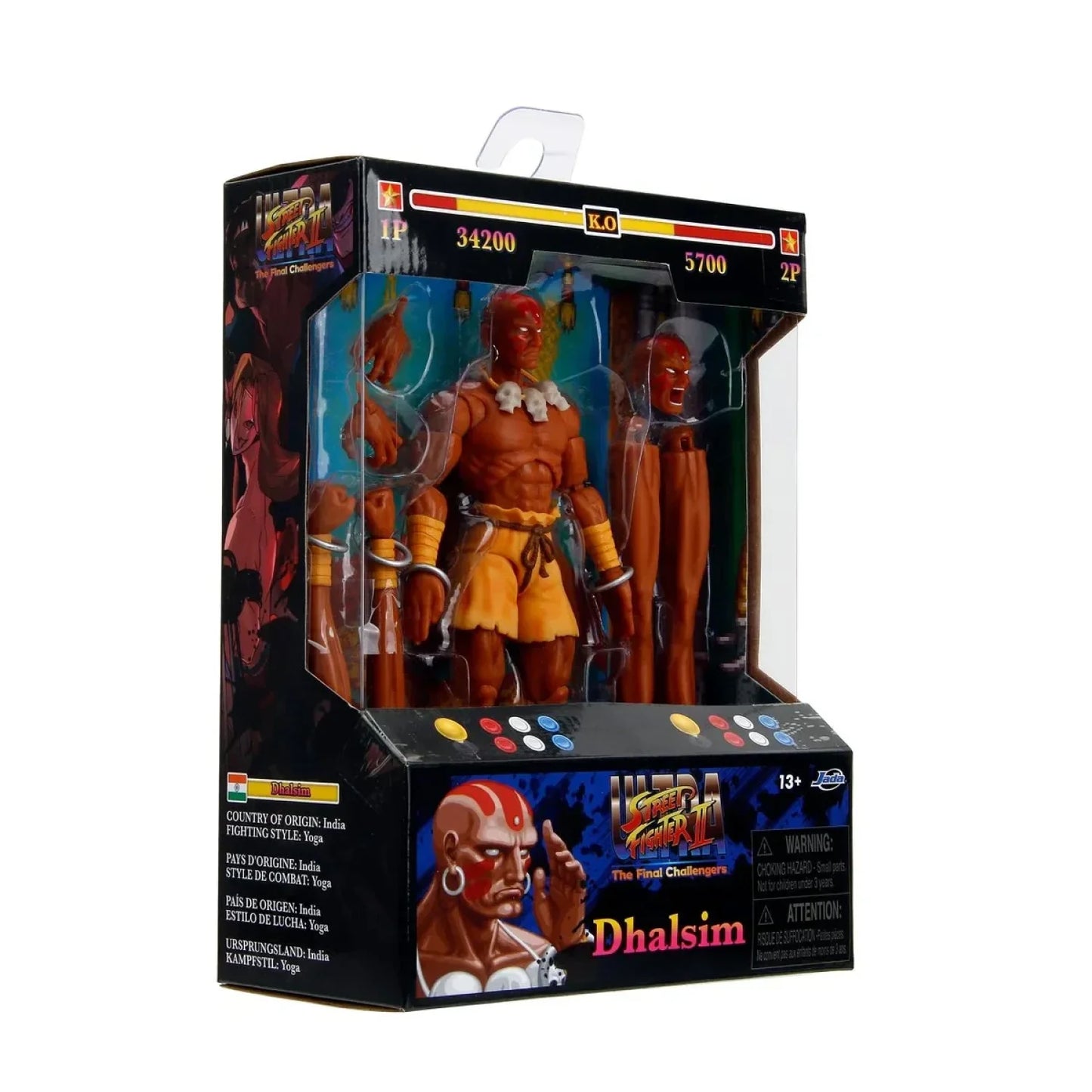 Jada Toys - Ultra Street Fighter II - Dhalsim Action Figure - COMING SOON - Toys & Games:Action Figures & Accessories:Action Figures