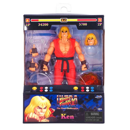 Jada Toys - Ultra Street Fighter II - Ken Action Figure - COMING SOON - Toys & Games:Action Figures & Accessories:Action Figures